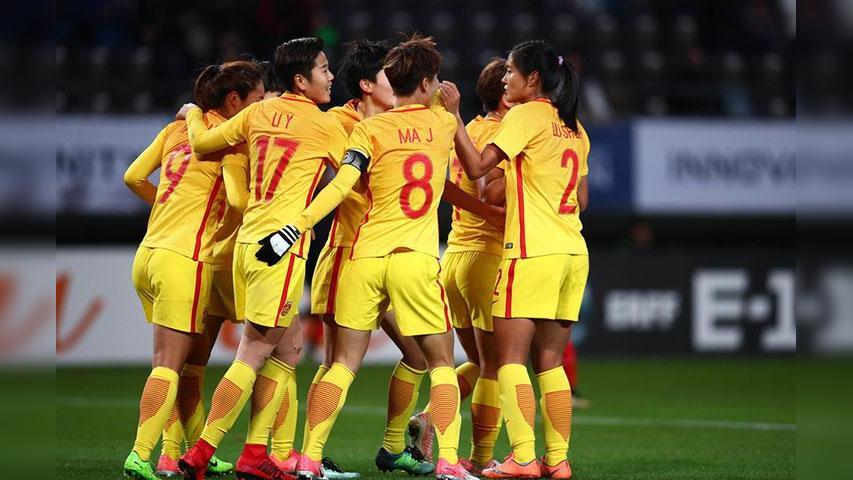 东亚杯女足中国vs韩国进球