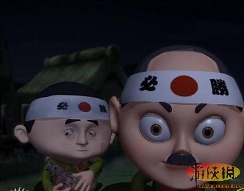 中国人vs日本人3d动画