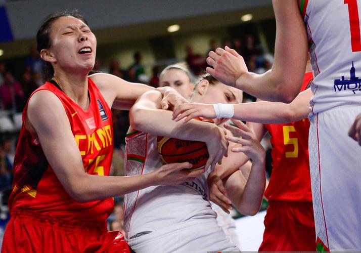 中国女篮对阵俄罗斯女篮