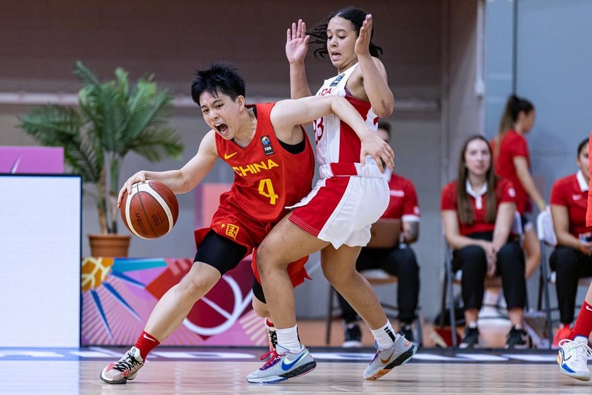 中国女篮对阵加拿大女篮重播