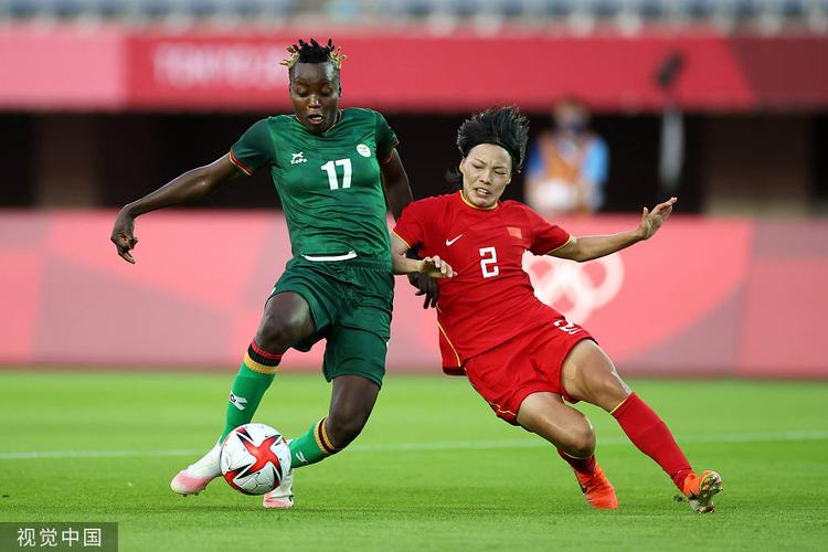 中国女足vs赞比亚女足集锦