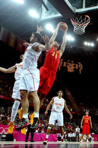 中国对西班牙男篮
