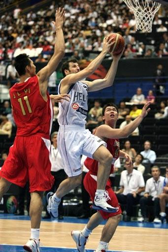 中国男篮vs希腊