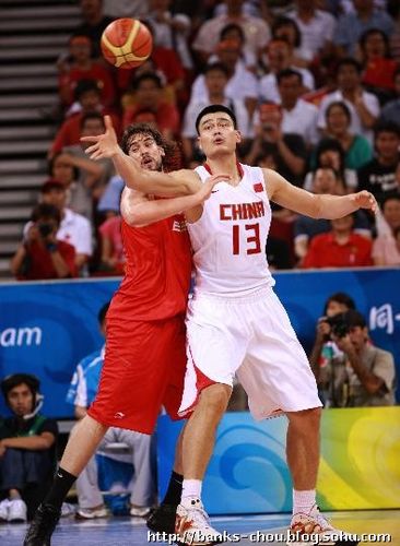 中国男篮vs西班牙男篮集锦