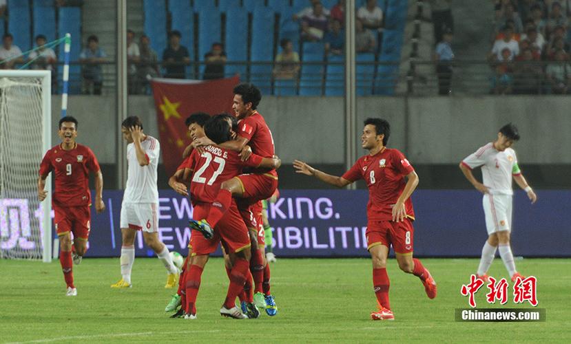 中国队输泰国 1比5