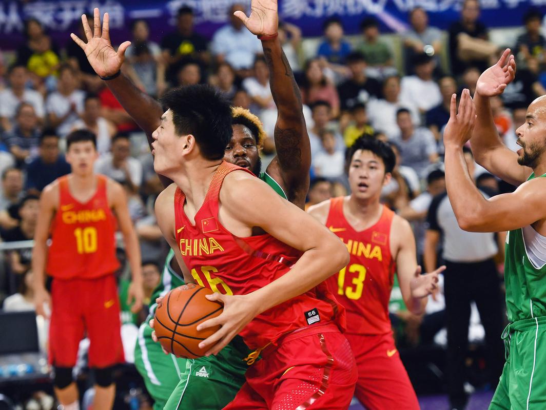 中国vs尼日尼亚篮球集锦