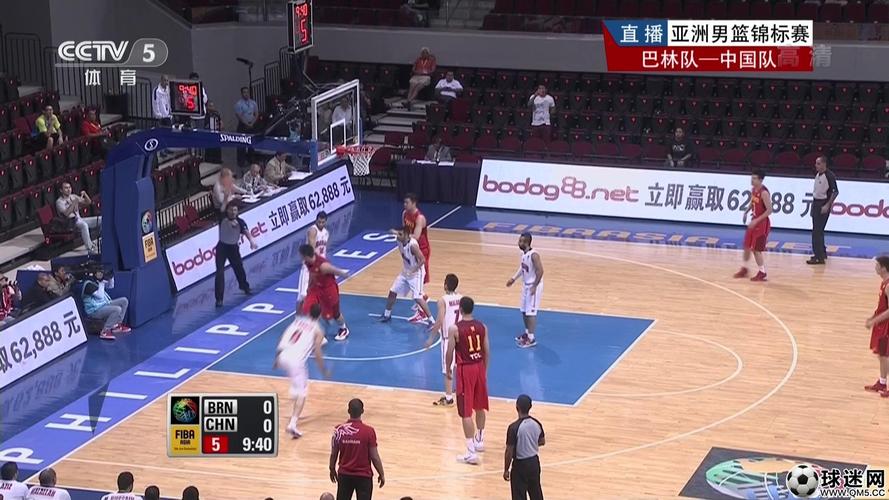 中国vs巴林 篮球直播