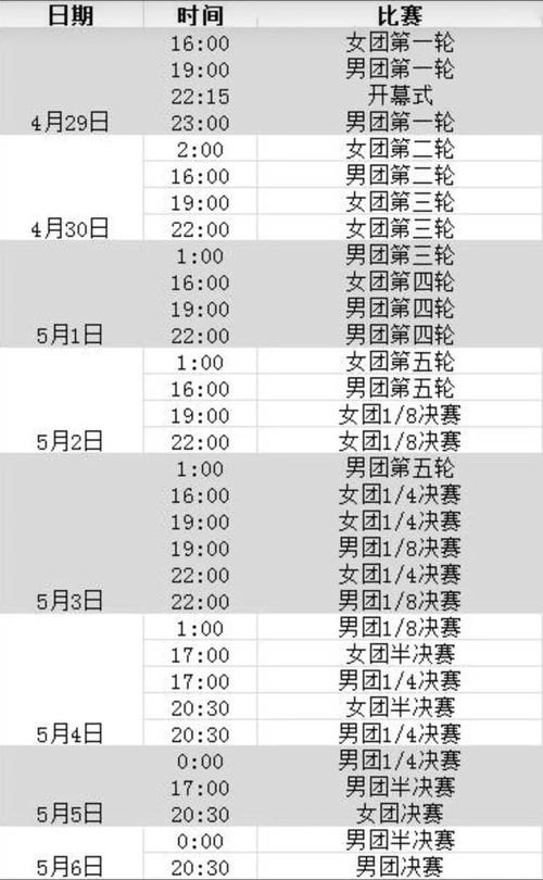 中国vs日本赛程时间表