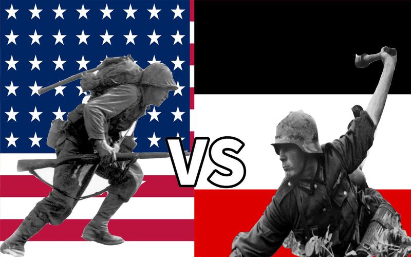 二战德国vs1950年的美国
