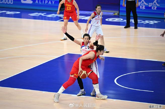 亚运会中国女篮vs朝鲜集锦