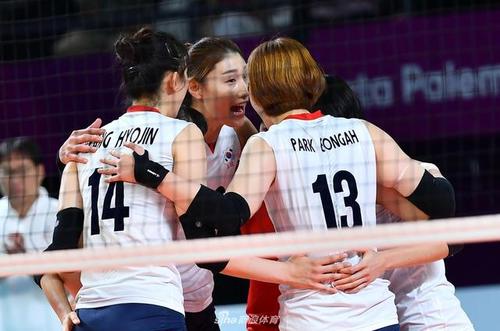亚运会女排韩国vs日本