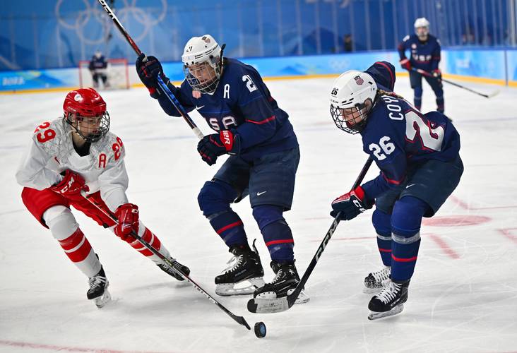 冬奥会俄罗斯vs美国女子冰球