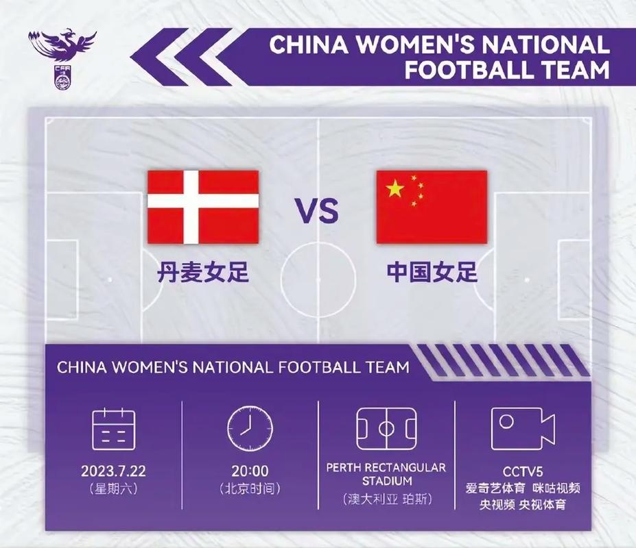 女足丹麦vs中国结果