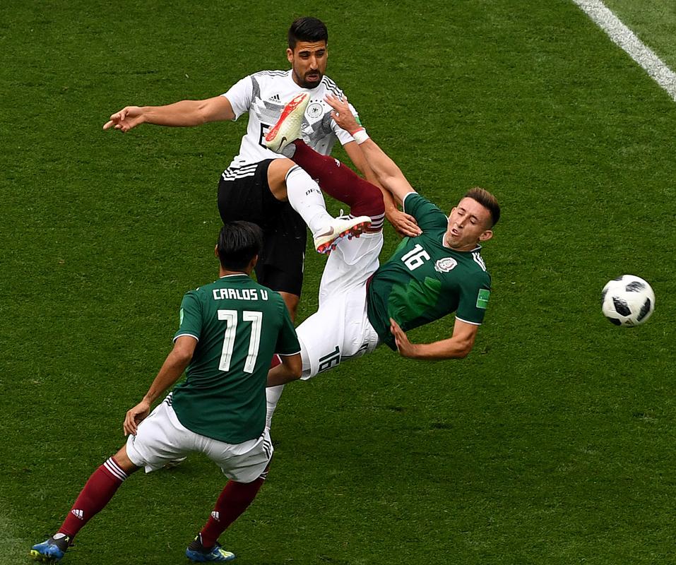 德国队对阵墨西哥