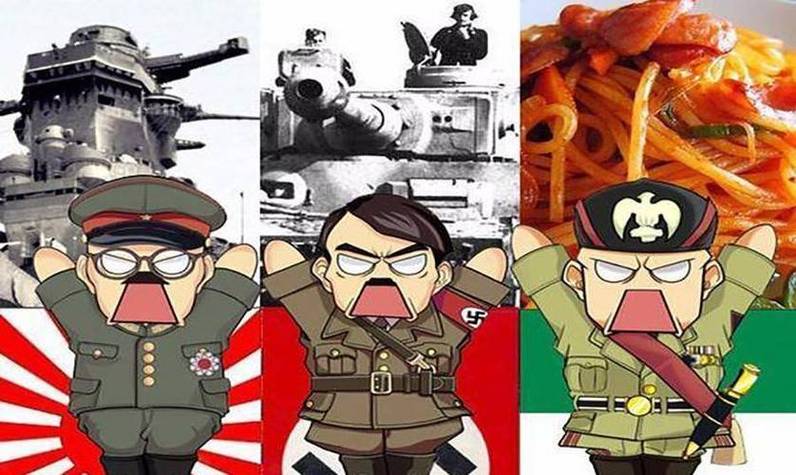 德国vs日本的搞笑图
