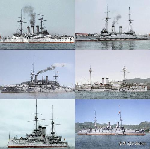 日俄海战双方参战战舰