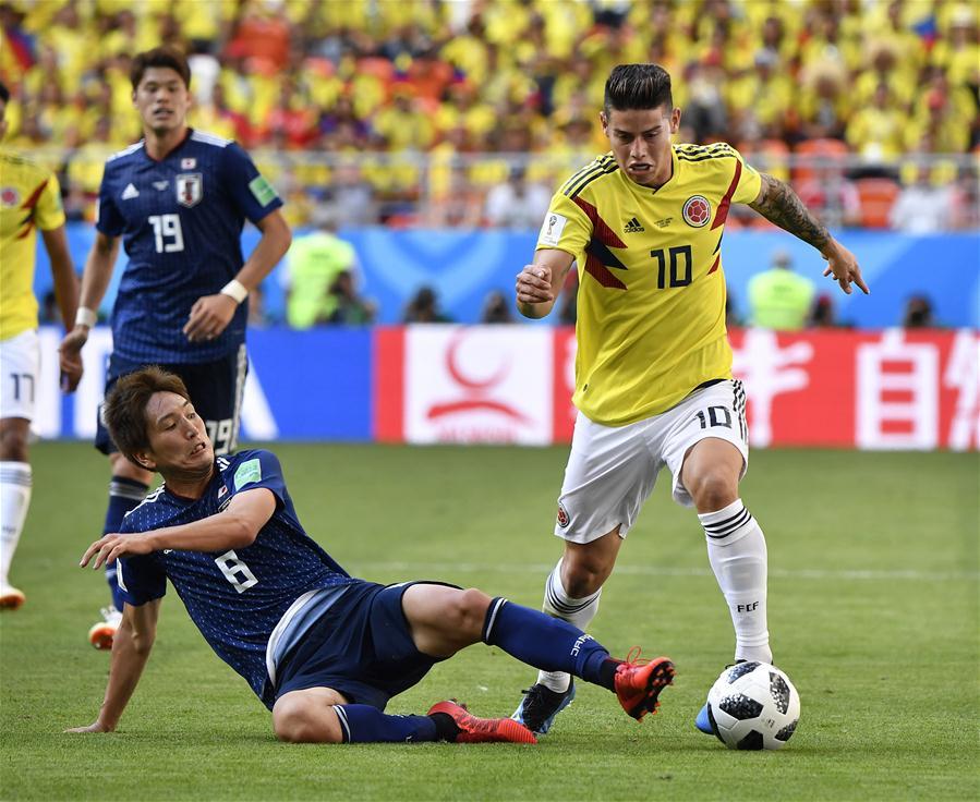 日本哥伦比亚世界杯