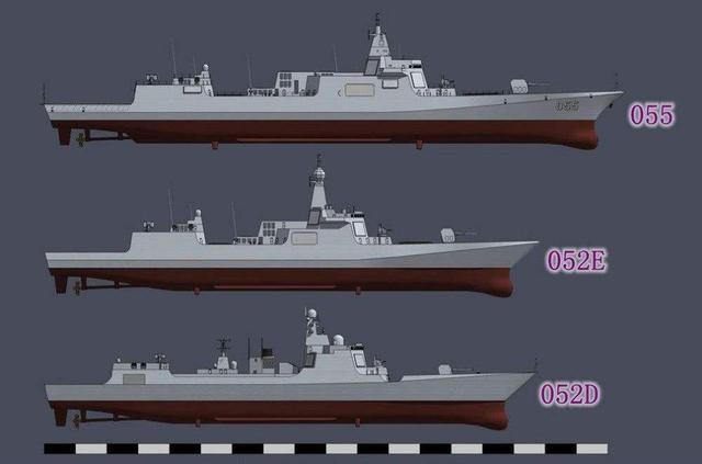 日本舰vs中国舰对比