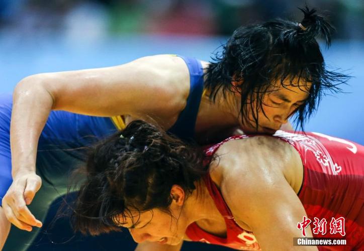 日本vs中国女子摔跤