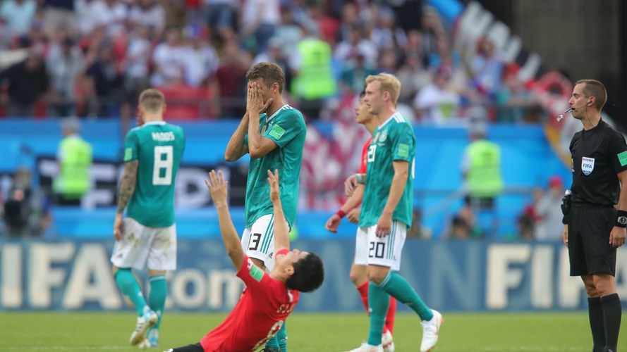 韩国对德国2:0