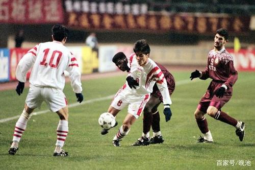97年中国队对卡塔尔比赛
