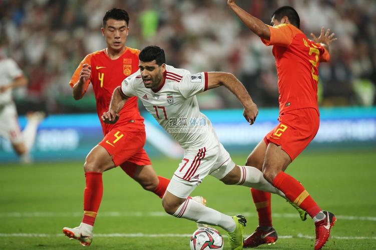 中国VS伊朗足球让球的相关图片