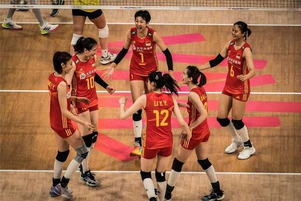 中国女排vs巴西夺冠的相关图片