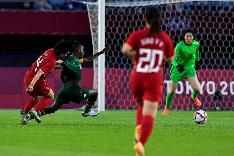 中国女足vs赞比亚比赛的相关图片