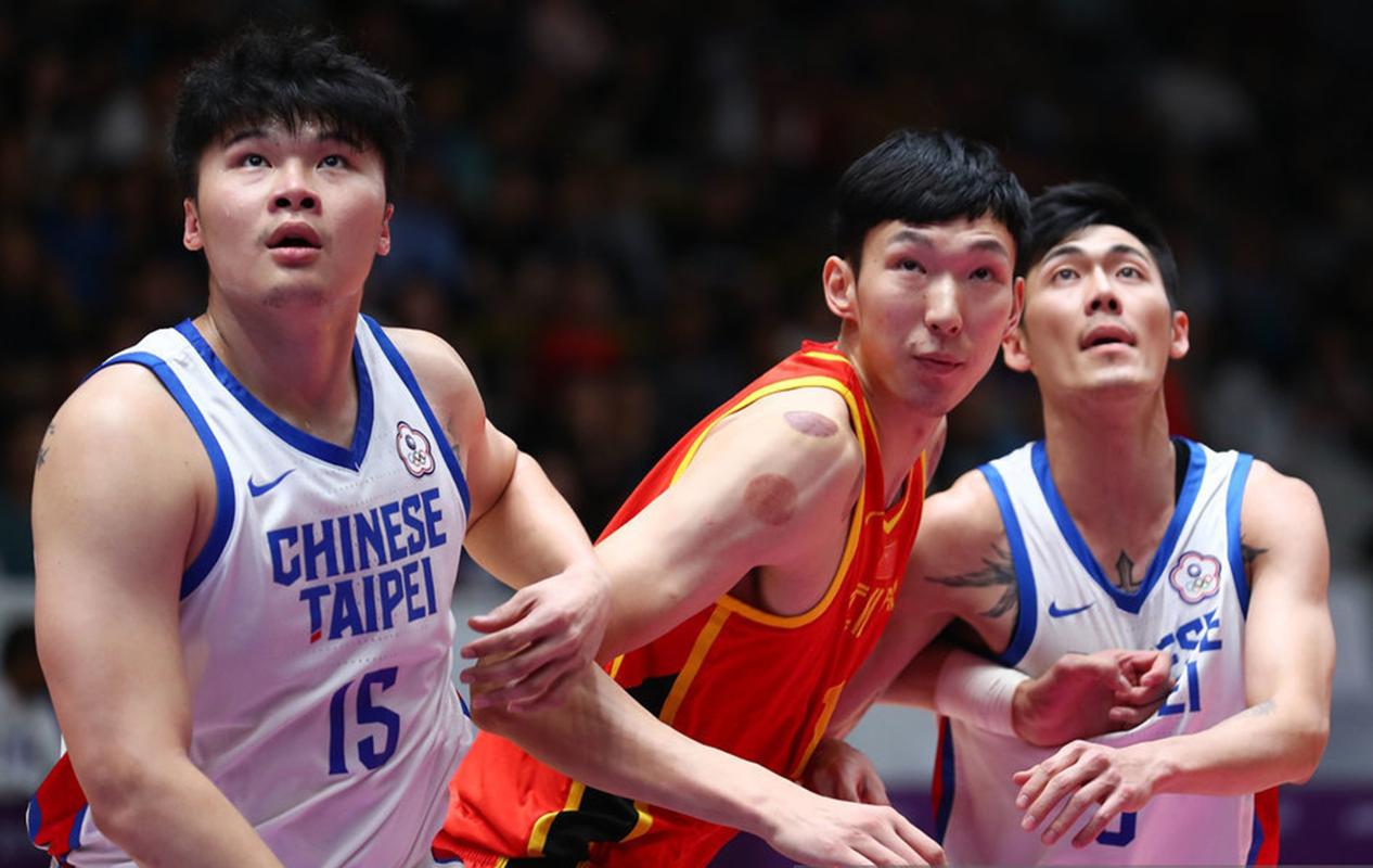 中国男篮vs台湾男篮的相关图片