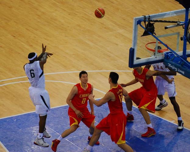 中国篮球vs美国篮球学生的相关图片