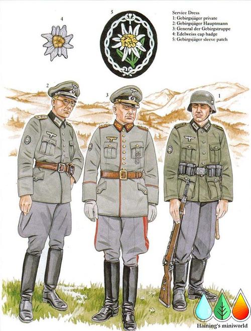 二战德国军装vs国民党军装的相关图片