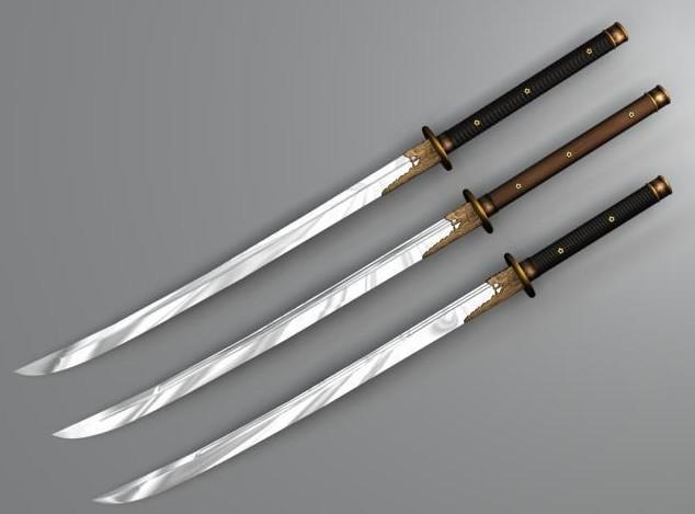 偃月刀vs日本武士刀的相关图片