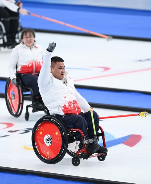 冬残奥会轮椅冰壶挪威vs中国的相关图片
