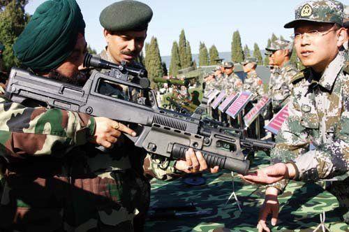 印度步枪vs中国步枪的相关图片