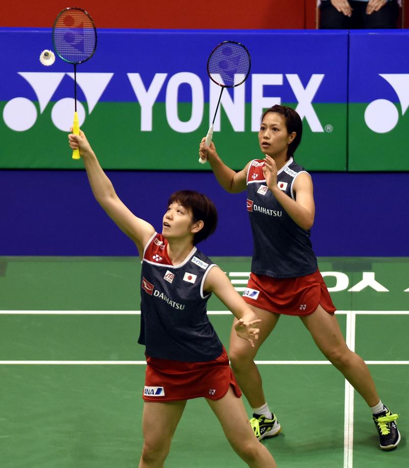 双打女子羽毛球vs日本的相关图片