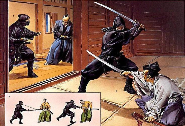 古代刺客vs日本忍者的相关图片