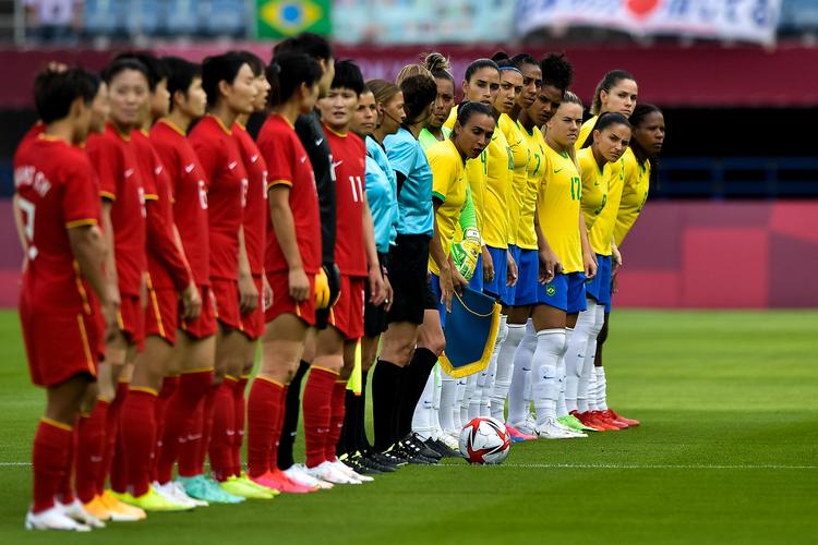 女足东京奥运会中国vs巴西的相关图片