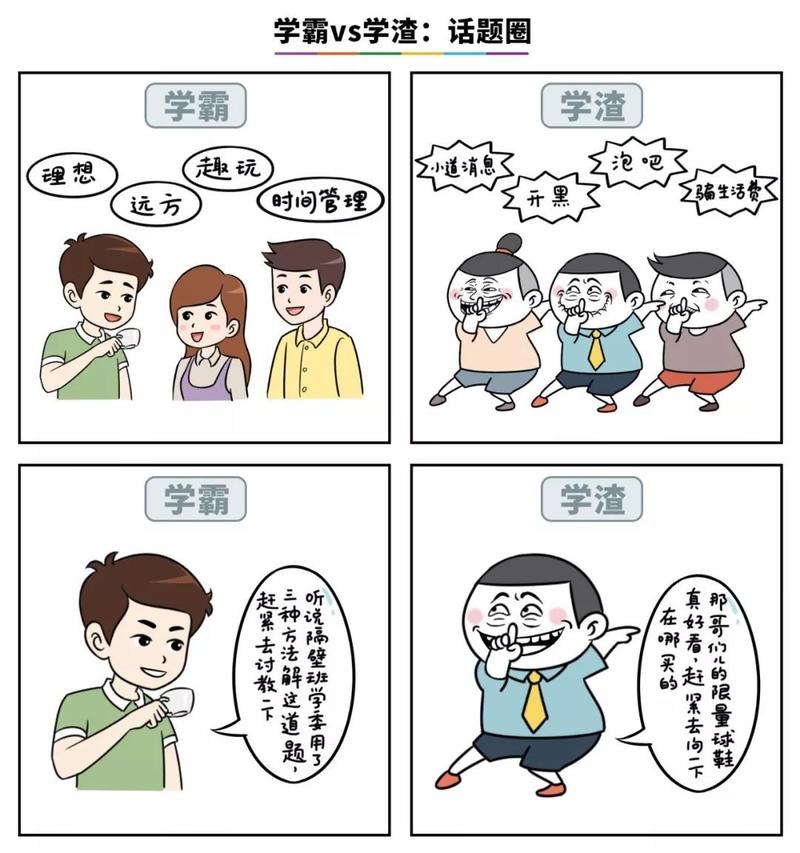 日本学霸vs日本学渣漫画的相关图片