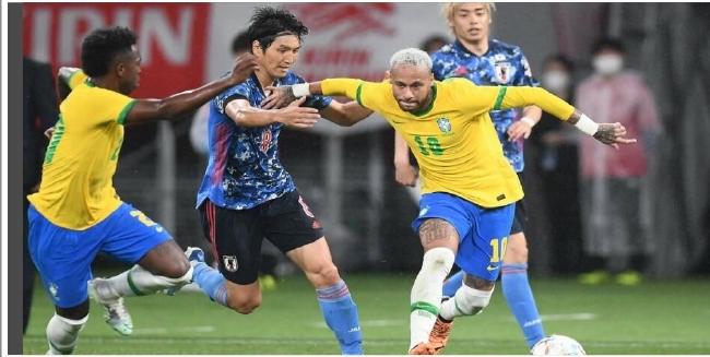 极乐足球巴西vs日本直播的相关图片