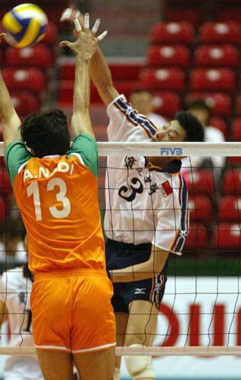 男子排球伊朗vs中国的相关图片