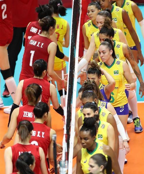 里约中国vs巴西女排完整的相关图片